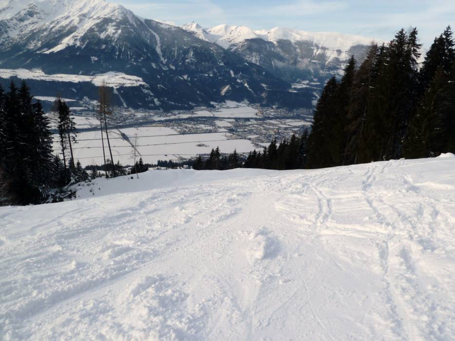 Bahn Skifahren