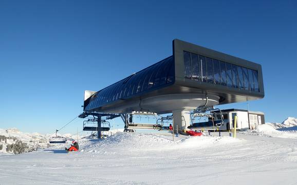 Waadt: beste Skilifte – Lifte/Seilbahnen Villars/Gryon/Les Diablerets