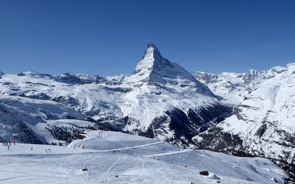 Gletscherskigebiet am Monte Cervino (Matterhorn)