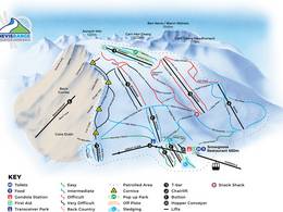 Pistenplan Nevis Range