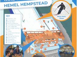 Pistenplan The Snow Centre – Hemel Hempstead