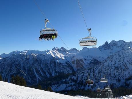 Skilifte/Seilbahnen Oberstdorf/Kleinwalsertal – Lifte/Seilbahnen Fellhorn/Kanzelwand – Oberstdorf/Riezlern