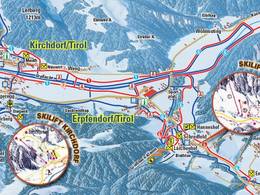 Pistenplan Lärchenhof – Erpfendorf
