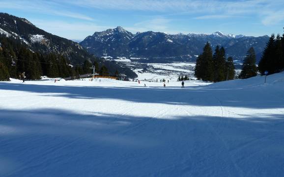 Skigebiete für Anfänger in der Naturparkregion Reutte – Anfänger Hahnenkamm – Höfen/Reutte