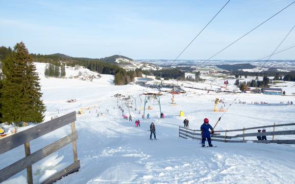 Höchste Talstation im Allgäuer Seenland – Skigebiet Schwärzenlifte – Eschach