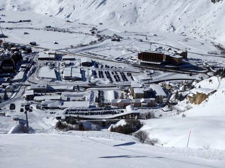 Disentis Sedrun: Anfahrt in Skigebiete und Parken an Skigebieten – Anfahrt, Parken Andermatt/Oberalp/Sedrun