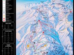 Pistenplan Valle Nevado