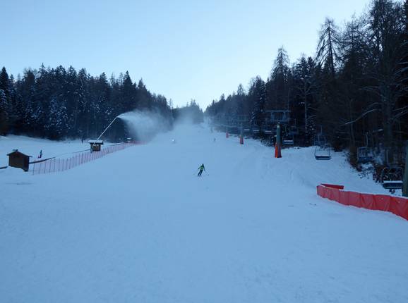 Skipiste am Mendelpass