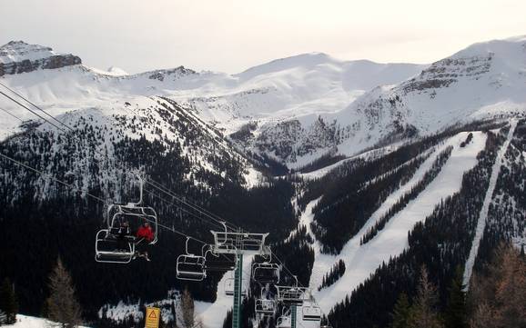 Höchstes Skigebiet in der Slate Range – Skigebiet Lake Louise