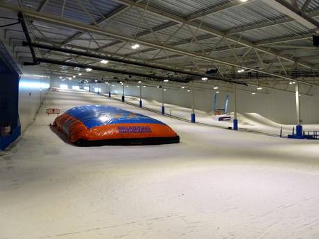 Südniederlande: Größe der Skigebiete – Größe SnowWorld Rucphen