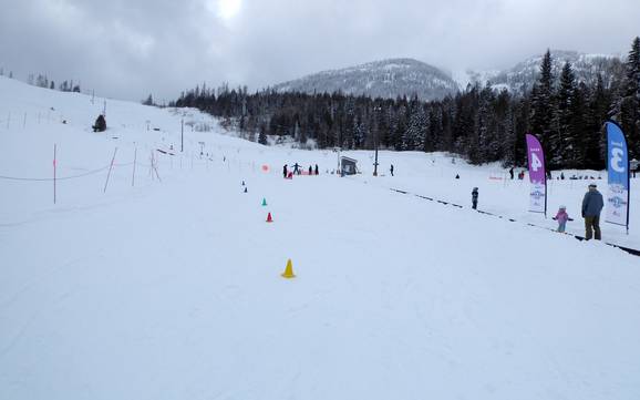 Familienskigebiete Monashee Mountains – Familien und Kinder Red Mountain Resort – Rossland