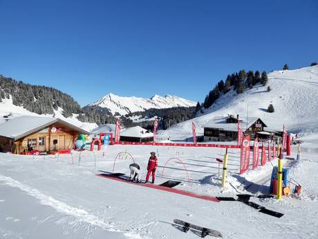 Familienskigebiete Rhonetal – Familien und Kinder Villars/Gryon/Les Diablerets