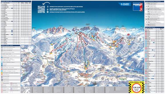 Antholz-Mittertal & Kronplatz (Plan de Corones)