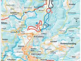 Pistenplan Solla – Freyung-Geyersberg