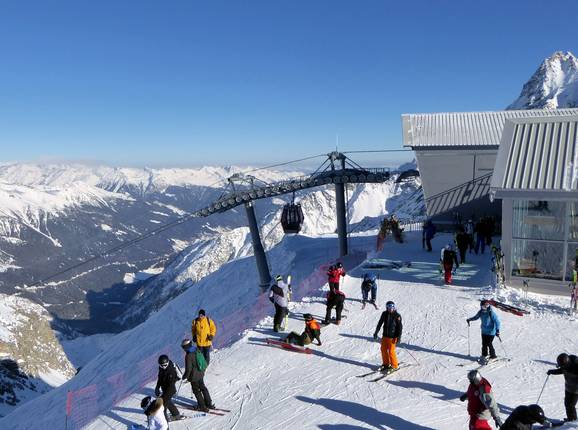 Panorama auf 3.000 m am Passo Presena