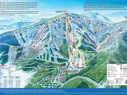 Pistenplan 49 Degrees North Mountain Resort