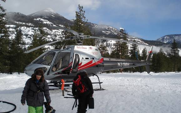 Skifahren bei Mazama