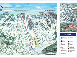 Pistenplan Mount Timothy