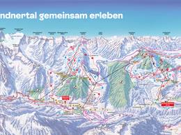 Pistenplan Brandnertal – Brand/Bürserberg