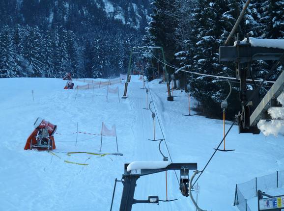 Kolbenlift I - Schlepplift mit T-Bügel/Anker