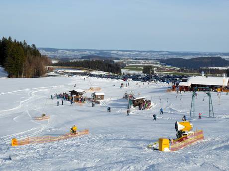 Bayerisches Alpenvorland: Umweltfreundlichkeit der Skigebiete – Umweltfreundlichkeit Schwärzenlifte – Eschach