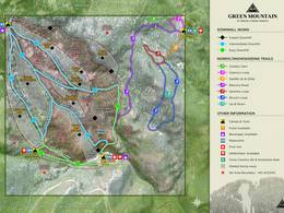 Pistenplan Green Mountain – Brush Creek Ranch