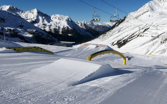 Snowparks Sellraintal – Snowpark Kühtai