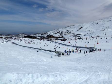 Skigebiete für Anfänger in Spanien – Anfänger Sierra Nevada – Pradollano