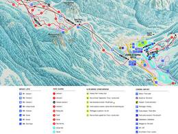 Pistenplan Forni di Sopra