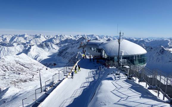 Skifahren bei St. Leonhard im Pitztal