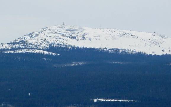 Skifahren in Luosto