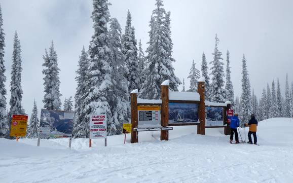 Central Kootenay: Orientierung in Skigebieten – Orientierung Whitewater – Nelson