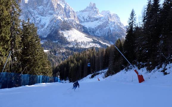 Skigebiete für Könner und Freeriding San Martino di Castrozza/Passo Rolle/Primiero/Vanoi – Könner, Freerider San Martino di Castrozza