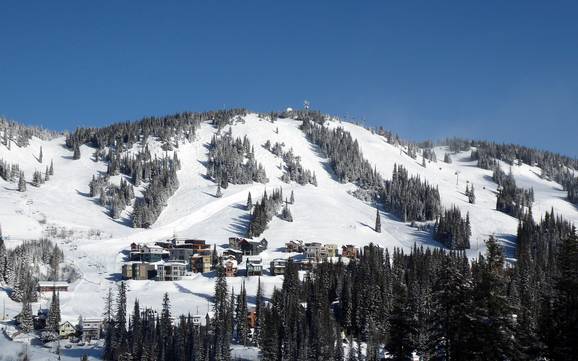 North Okanagan: Größe der Skigebiete – Größe SilverStar