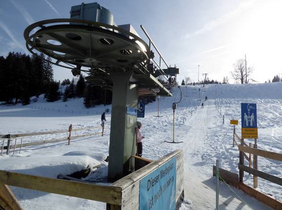 Skilift Weitnau - Schlepplift mit T-Bügel/Anker