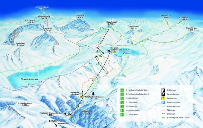 Weißsee Gletscherwelt – Uttendorf Weißsee Gletscherwelt – Uttendorf