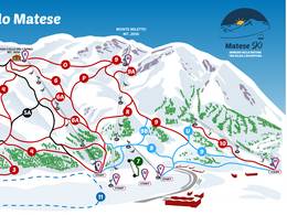 Pistenplan Campitello Matese