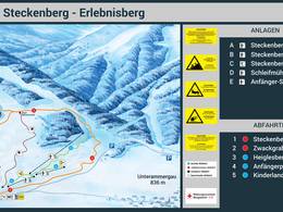 Pistenplan Steckenberg – Unterammergau