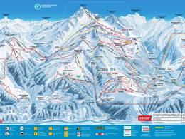 Pistenplan 4 Vallées – Verbier/La Tzoumaz/Nendaz/Veysonnaz/Thyon