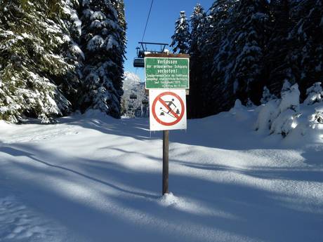 Traunviertel: Umweltfreundlichkeit der Skigebiete – Umweltfreundlichkeit Dachstein West – Gosau/Russbach/Annaberg