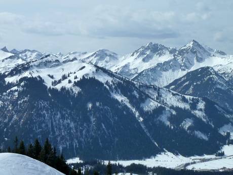 Tannheimer Tal: Größe der Skigebiete – Größe Neunerköpfle – Tannheim