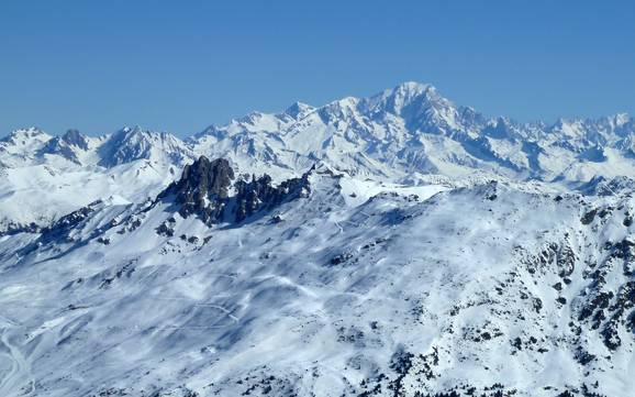 Größtes Skigebiet im Arrondissement Albertville – Skigebiet Les 3 Vallées – Val Thorens/Les Menuires/Méribel/Courchevel