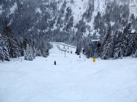 Skigebiete für Könner und Freeriding Selkirk Mountains – Könner, Freerider Whitewater – Nelson