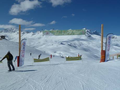 Skigebiete für Anfänger im Arrondissement Albertville – Anfänger Tignes/Val d'Isère