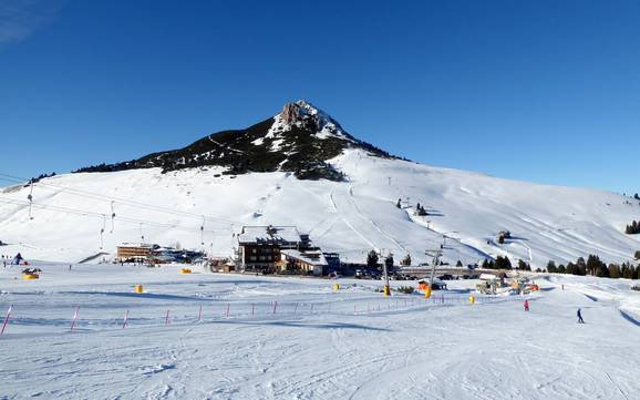 Höchste Talstation in den Fleimstaler Alpen – Skigebiet Oclini (Jochgrimm)