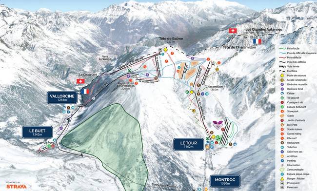 Balme/Les Autannes – Vallorcine/Le Tour Balme/Les Autannes – Vallorcine/Le Tour