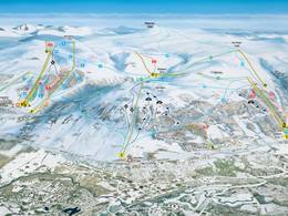 Pistenplan Oppdal